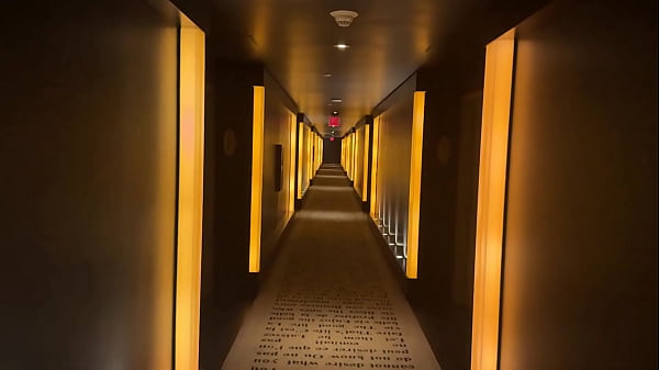 Walking down the hotel hallway my flip flops are laf there&rsquo;s some waiting for me behind one of these doors i&rsquo; 