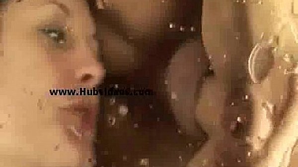 Steamy ass-fucking threesome in shower 