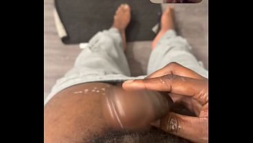 Dual camera masterbation cumshot