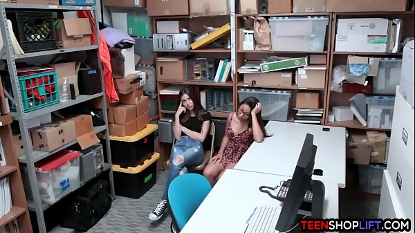 Play MP4 - Two teen thieves get busted and later fucked by security