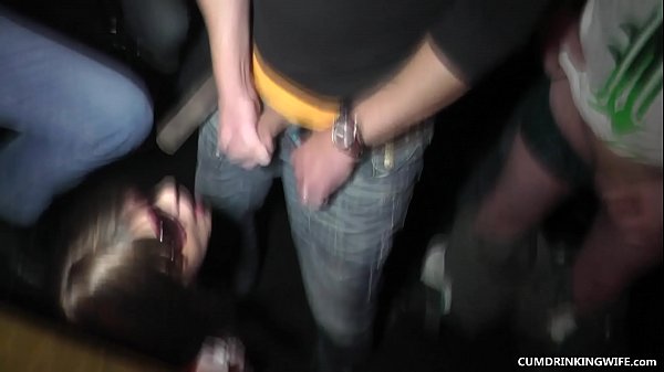 Watch me sucking off the entire audience and getting 32 loads in my mouth and on my face at a public bar. Who's next? 