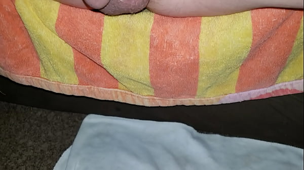 Anal orgasm with toy 