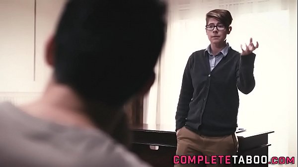 Tattooed slutty milf with small tits