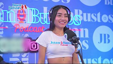 Petite brunette MayraOficial cums like crazy on the Sybian machine on the set of the JuanBustos Podcast! 