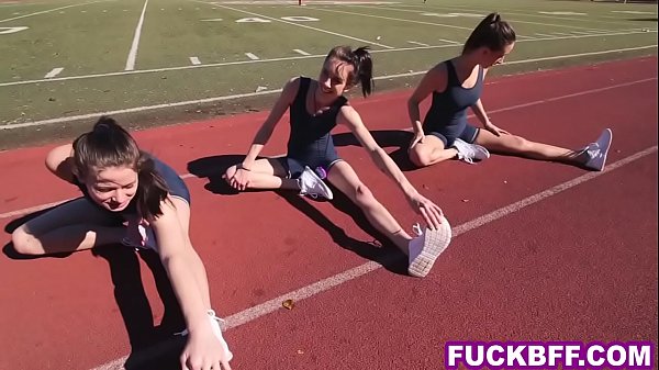 Teen besties giving a first_time lesbian experience