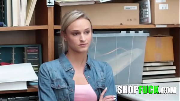 Police Officer Punishes Hot Blonde Student SHOPFUCK