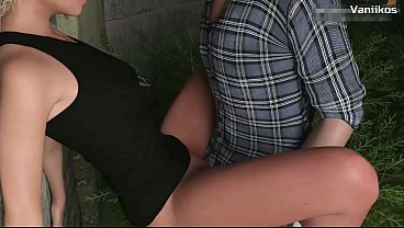 Lancaster Boarding House | Blonde virgin 18yo teen girlfriend with beautiful boobs squirts from a good nighttime fuck in the forest | My sexiest gameplay moments | Part #1