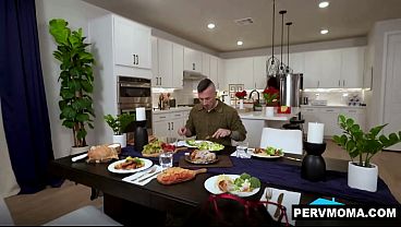 Stepmoms eccentric stepsister sucks stepsons cock 