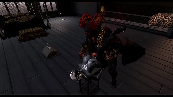 The drow & the demon in play at dark sanctuary 