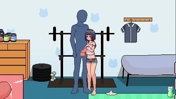 Delivery_Hot Delivering packages_and meeting Sakura who likes to_work outand protein like cum