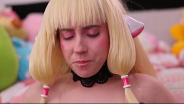 Chii/Freya Cosplayer Gets Activated by Big Thick Cock 