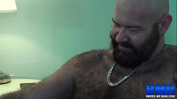 Inked studs bareback after deepthroat 