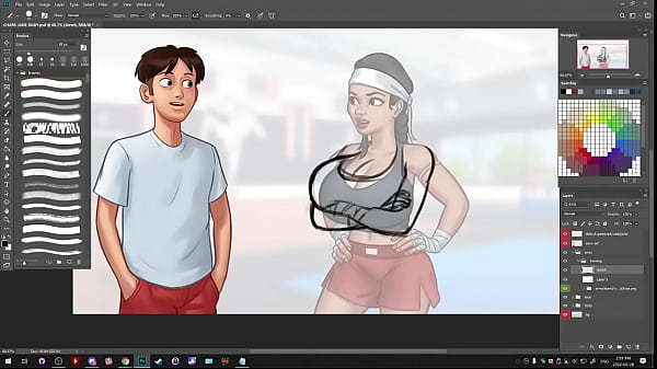 Stream Picarto DarkCookie Summertime Saga 2022 02 28