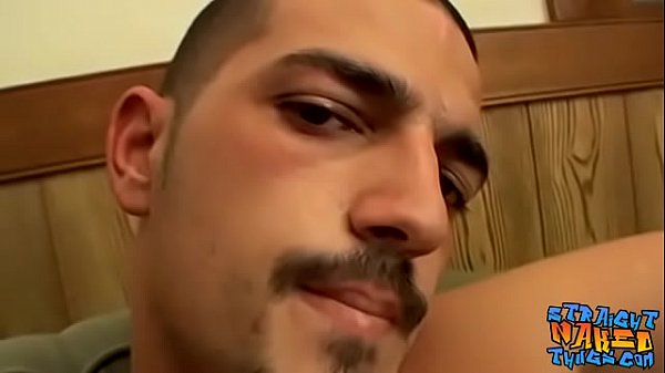 Wanking off with a young straightie 