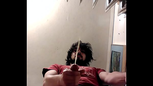 beautiful guy cumming on camera screen