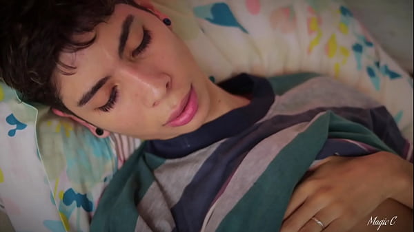 Play MP4 - Skinny Twink Masturbation Jerking my big cock with oil until I shoot a nice thick load of cum