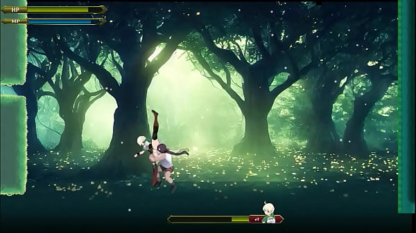 Pretty hentai women has sex in in another world erotic gameplay