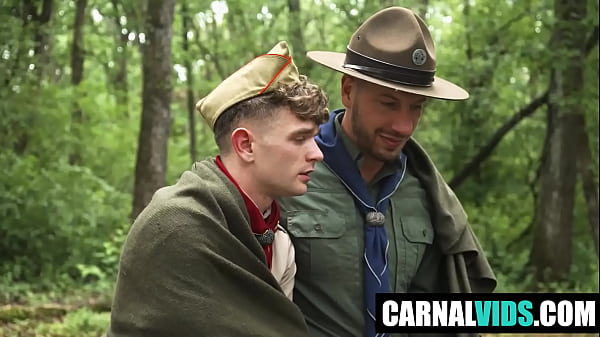 Play MP4 - Chilly Autumn Campout Turns Steamy as Scoutmaster Starr Ignites a Passionate&comma; Tent-Bound Hookup with Young Scout&excl;