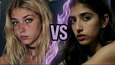 Two girls fucked in locker room AI Interactive