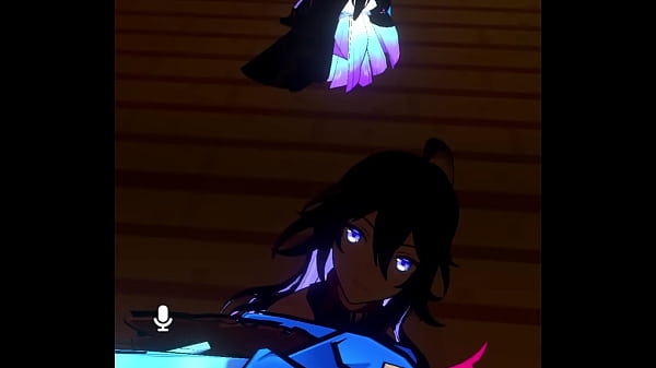 A girl sucking a desktop player off 