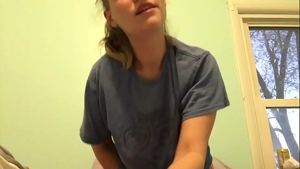 Solo masturbation talking to my SD! Petite blonde masturbation and chatting 