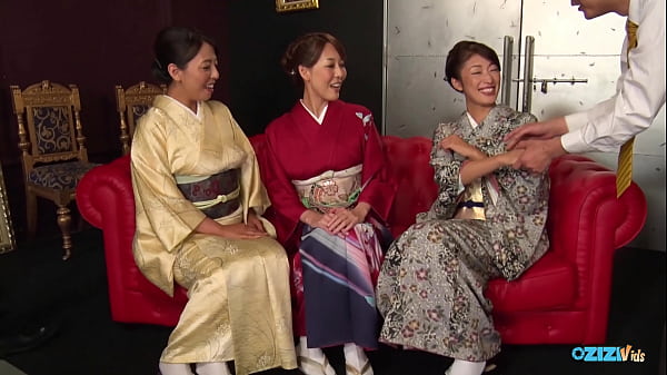 Passionate Individuals Of Asian Descent Engage In Group Sexual Activities While Wearing Traditional Kimonos, Culminating In Profound Internal Ejaculations thumbnail