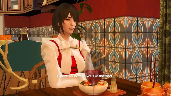 Ruby fucks cinder in her house