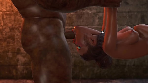 Play MP4 - Hot sex&excl; A sexy young cuffed hottie in restraints gets fucked by a big cock in the dark dungeon