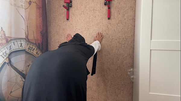 arab horny while stretching 