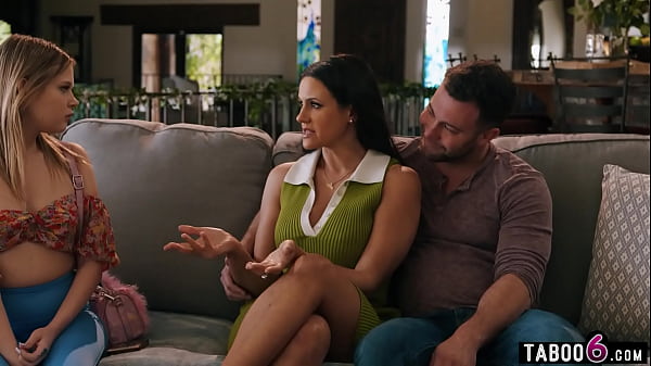 Play MP4 - Married couple with Penny Barber interviews teen babysitter Coco Lovelock