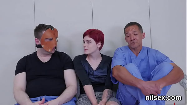 Feisty girl was taken in anal assylum forharsh therapy