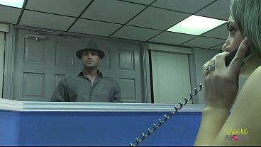 Nonton Milf At The Reception Informs The Client That He Will Have To Wait For An Hour To Which He Starts Flirting With Her. She Flirts Back And Slowly Strips, Awaiting For Her Juicy Tush To Get Drilled. thumbnail