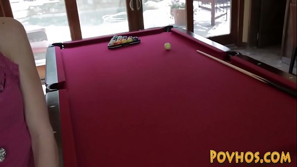 Slut teen has pov doggystyle and givesblowjob