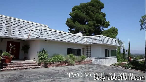 Cocksucking babe doggystyled in the kitchen 
