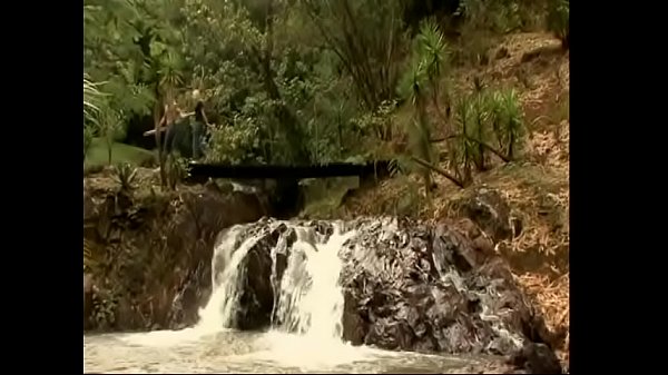 Play MP4 - Starting tropical rain was not able to put the kibosh on dating of charming busty blonde Graziella Fantini and her muscular sunburnt friennd at picturesque secluded place