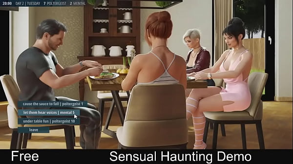Sensual haunting steam demo game adventure mystery sexual content nudity