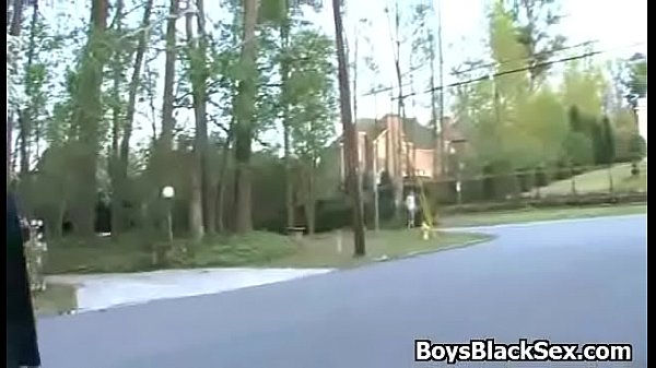 Black Muscled Gay Dude Fuck White Teen Boy Hard 12