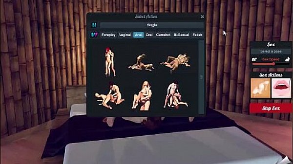 Sex on 3DXChat between male, female, transgenders 