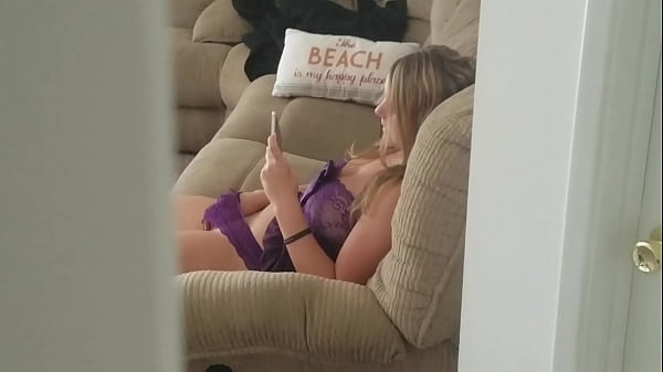 He caught me touching myself oops