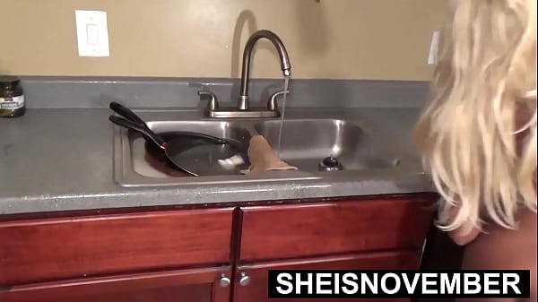 Play MP4 - Msnovember Get Butt Ass Naked In Hot Kitchen Spreading Her Blackass And Shaking Blackboobs to cool off on Sheisnovember