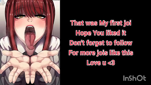 JOI_hentai_your dick dominates Makima Chainsaw man_porn anime Jerk_off instructions