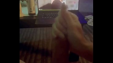 while i watching porn she helps to cum