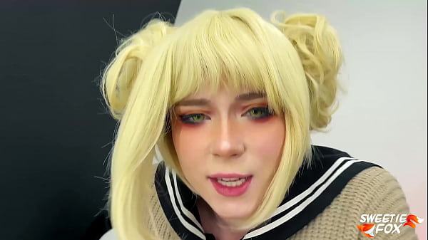 Himiko Toga and Her Hairy Pussy Celebrate 18th With First Sex_and Сreampie