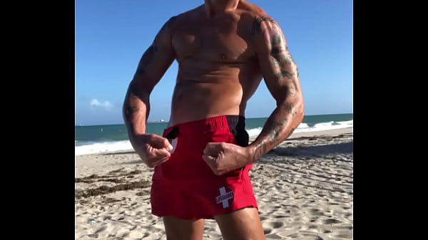 LIFEGUARD BEACH BODY PORN STAR