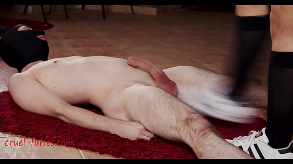 Play MP4 - Crushed Cock of Poor Slave Guy