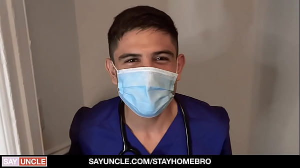 Play MP4 - Male Nurse Showers Patient Thyle Knoxx To Prepare Him For Protein Injection