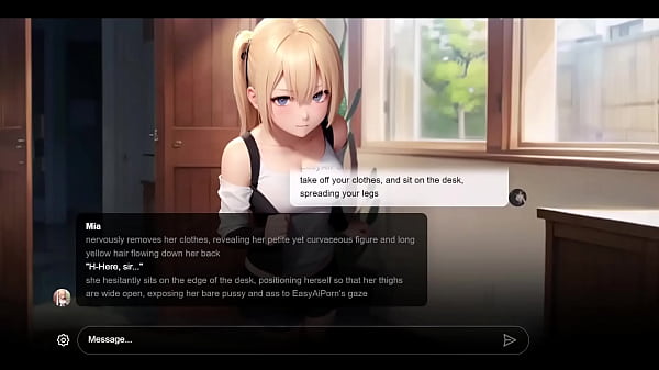 Sex Story 18yo_Hot Blonde Teen_Neighbor_Hard Fucked Blowjob and_Creampied AI Sexting Erotic Story