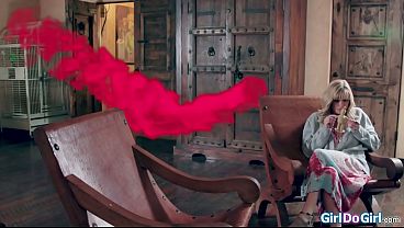 Spell crafting witch giselle palmer thought shed enchanted both her busty stepaunts serene siren and kenzie taylor but only one is lusting for pussy