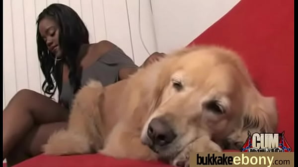 Ebony gets fucked in all holes by a group of white dudes 19 