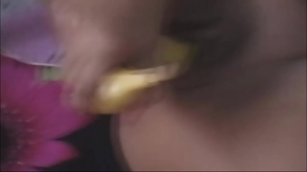 Fuck my with Banana Pussyfucking